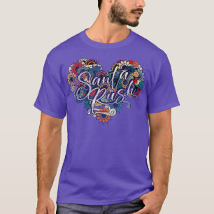 T-SHIRT PÈRE NOËL RUSH VIGNETTE COLORE VINTAGE