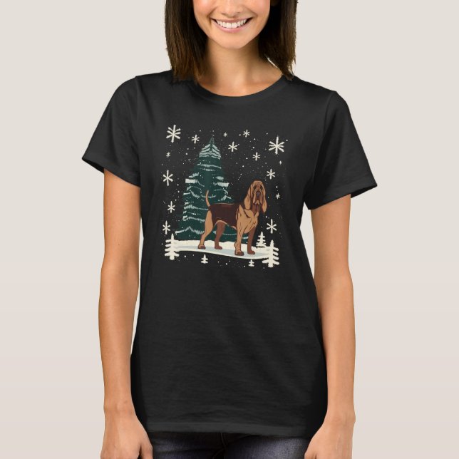 T-shirt Père Noël sanglant de Noël sur le sanglant de Noël (Devant)