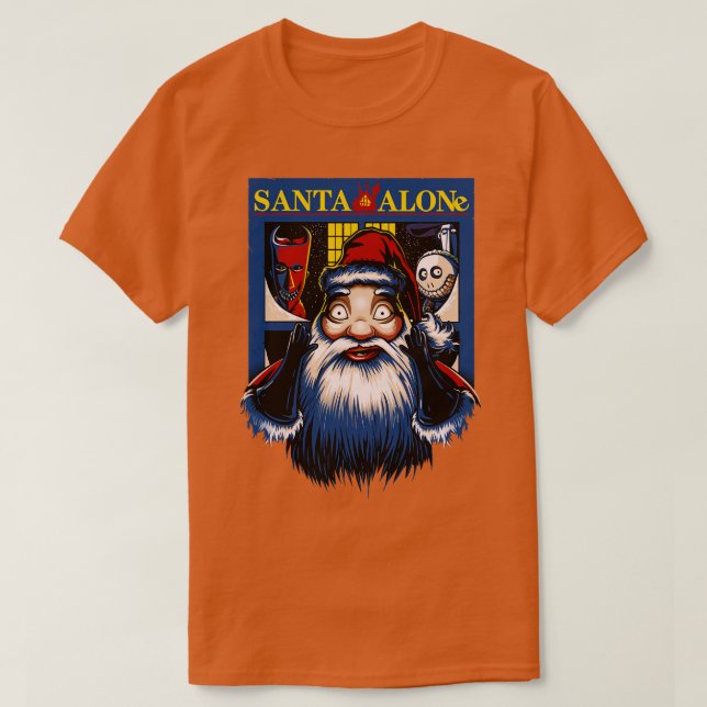 T-shirt Père Noël seul (Design devant)
