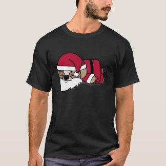 T-shirt Père Noël Sloth à la veille de Noël