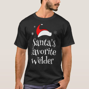T-shirt Père Noël Souder favori Souder Noël Noël bien