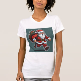T-shirt Père Noël Sprint étonné