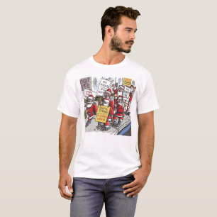 T-shirt père Noël Strike