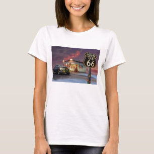 T-shirt Père Noël sur l'itinéraire 66