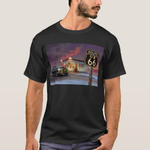 T-shirt Père Noël sur l'itinéraire 66