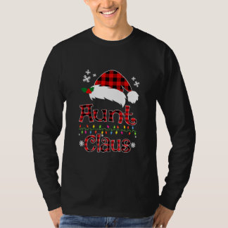T-shirt père Noël Tante Claus Famille de correspondance No