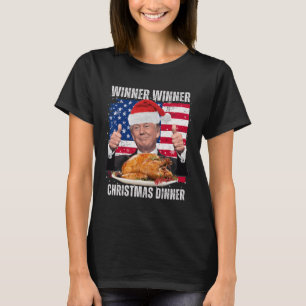 T-shirt Père Noël Trump Noël Humour Drôle Trump Noël