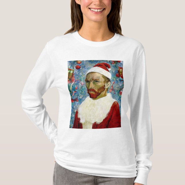 T-shirt Père Noël, Van Gogh (Devant)