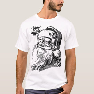 T-shirt Père Noël Vintage