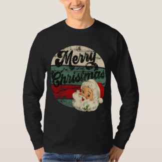 T-shirt Père Noël vintage Joyeux Noël
