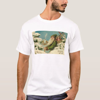 T-shirt Père Noël vintage - Joyeux Noel