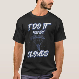T-shirt Père Noël volant pun de Noël Je le fais pour les n