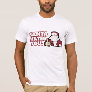 T-shirt Père Noël vous déteste