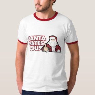 T-shirt Père Noël vous déteste