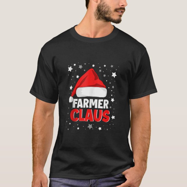 T-shirt Père Noël Xmas Famille Groupe Amusement Noël Fun F (Devant)