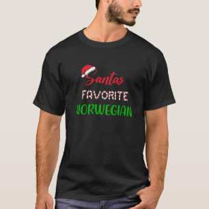 T-shirt Père Noël's favori Pyjama norvégien Noël Noël Noël