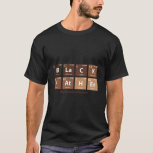 T-shirt Père Noir Essentiel Fête des Pères Papa Noir