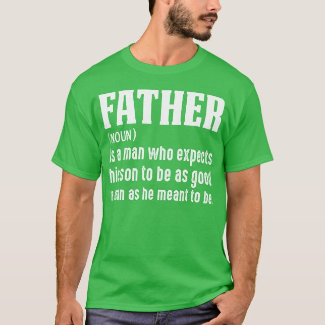 T-shirt Père Papa Cadeau Funny Fête des pères papa famille (Devant)