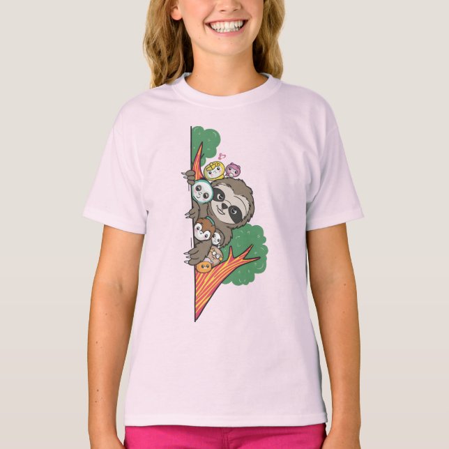 T-shirt Père paresseux (Devant)