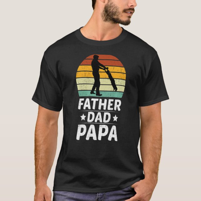 T-shirt Père père père papa (Devant)