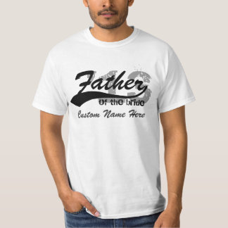 T-shirt Père personnalisé de nom et d'année de la chemise
