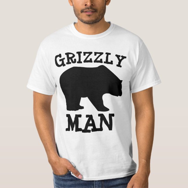 T-Shirt PÈRE PORTE GRIZZLY (Devant)