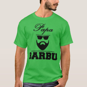 T-shirt Pere Porté Père Beard Humour Cadeau