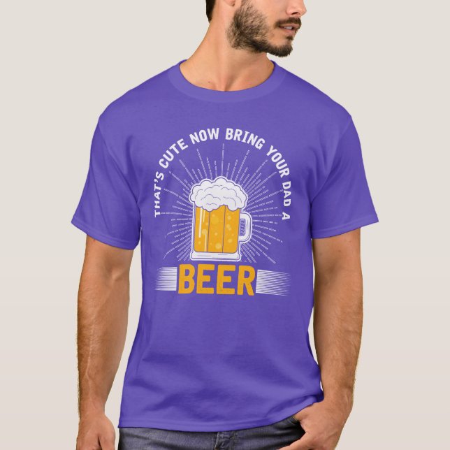 T-shirt Père Sarcastique Beer Papa Boire Papa amis Papa (Devant)