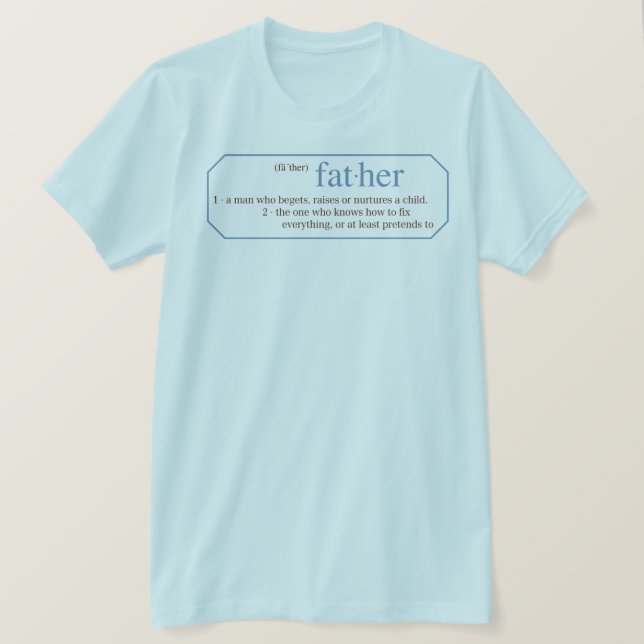 T-shirt Père Shirt (Design devant)