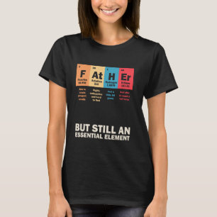 T-shirt Père Tableau Périodique Chimie Éléments Science V