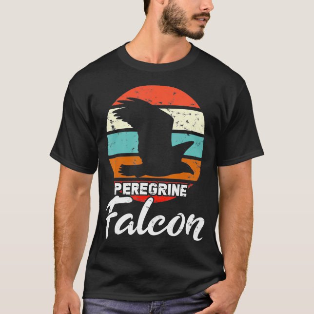 T-shirt Peregrine Falcon Vintage Peregrine Falcon (Devant)