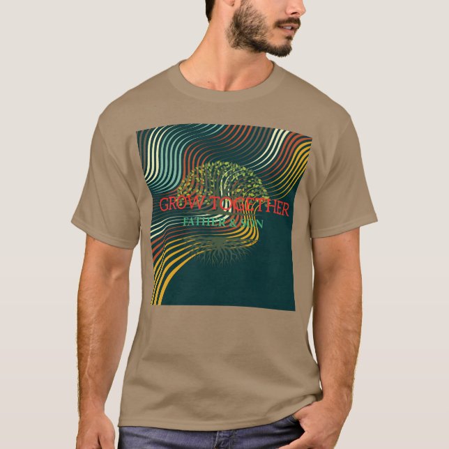 T-shirt Pères Bonding amis (Devant)