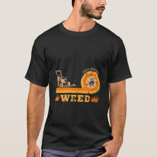 T-shirt Pères contre le jardinage de mauvaises herbes Père