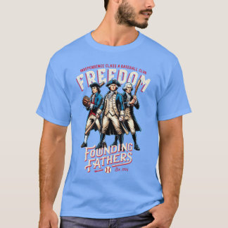 T-shirt Pères fondateurs de la liberté Rétro ligue mineure