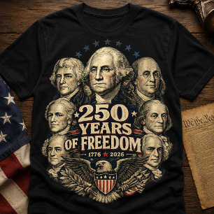 T-shirt Pères fondateurs patriotiques America 250