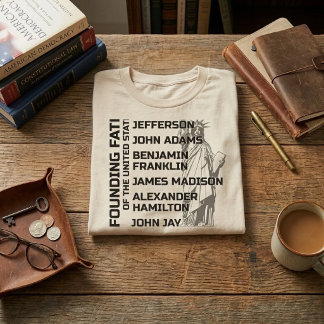 T-shirt Pères Fondateurs USA