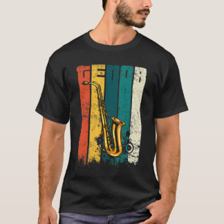 T-shirt Perfect Jazz Tenor Saxophone Cool Sax Musicien Gif