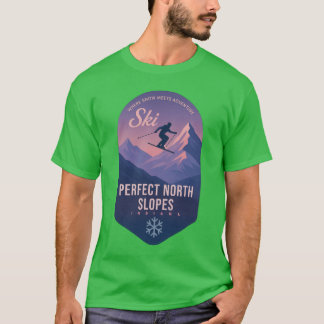 T-shirt Perfect North Slopes Station de ski de l'Indiana