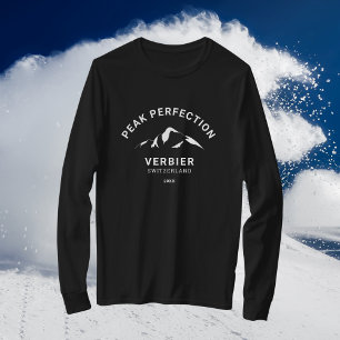 T-shirt Perfection de pointe Hiver Sport Resort Crest