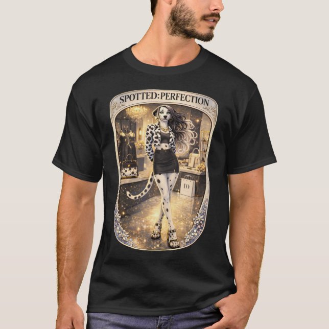 T-shirt Perfection tachetée (Devant)