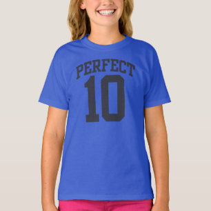 T-shirt Perfectionnez la 10ème pièce en t d'ANNIVERSAIRE
