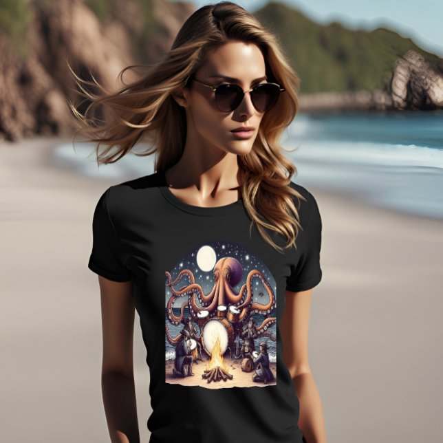 T-shirt Performance aquatique percussive (Créateur téléchargé)