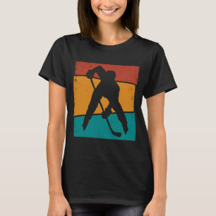 T-shirt Performance de hockey rétro vintage