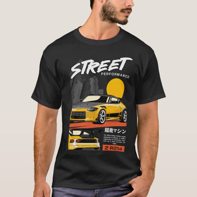 T-shirt Performance Z Rz34 Street (Devant)