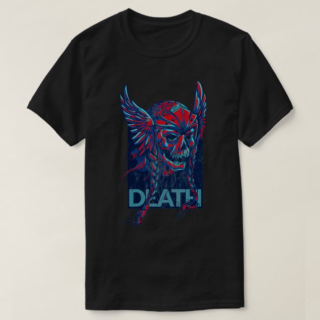 T-SHIRT PÉRIL VIKING DE LA MORT (Design devant)