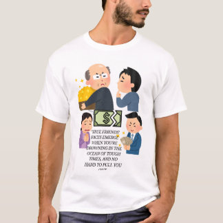 T-shirt , période difficile,