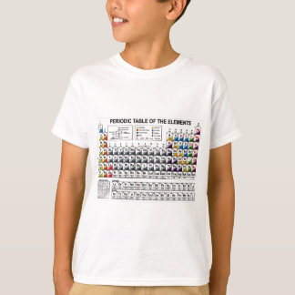 T-shirt Periodic table