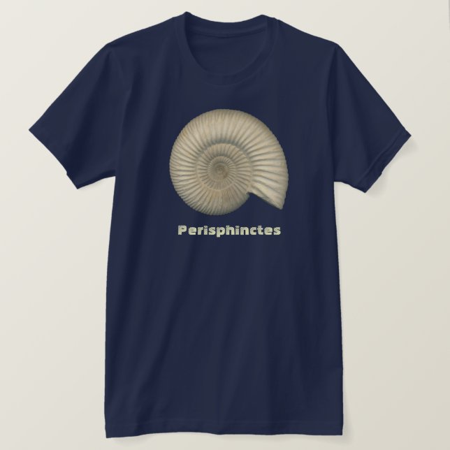 T-shirt Perisphinctes Ammonite (Design devant)