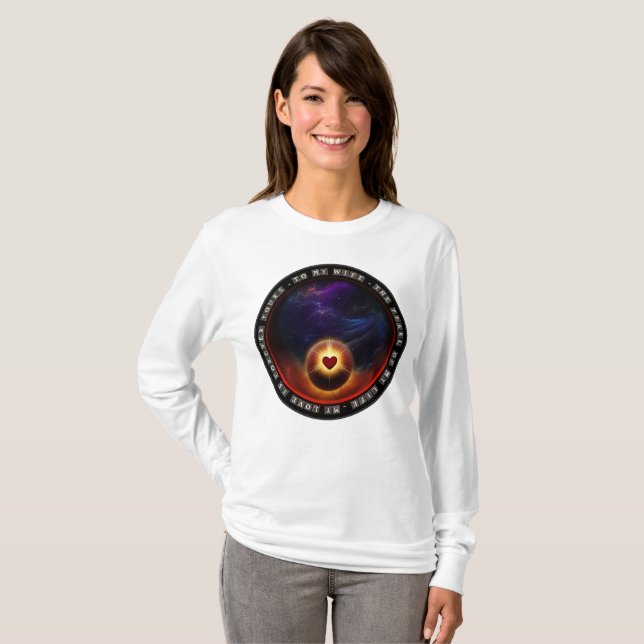 T-shirt Perle de ma vie (Devant entier)