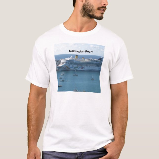 T-shirt perle norvégienne (Devant)
